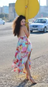 Arasay G., edecán AA cubana en Mérida
