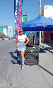 Jaqueline N., edecán AA mexicana en Monterrey