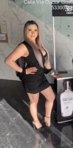 Mariane C., edecán AA mexicana en CDMX