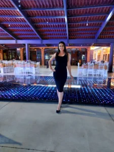Marisol M., edecán AA mexicana en CDMX