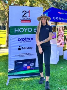 Agustina A., edecán AAA argentina en Cancún