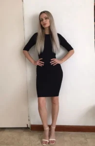 Dasha Y., edecán AAA rusa en CDMX