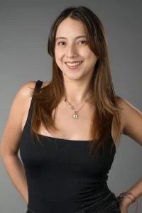 Jennifer G., edecán AAA mexicana en CDMX