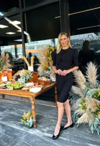Katherine G., edecán AAA uruguaya en CDMX