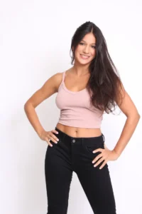 María G., edecán AAA argentina en CDMX