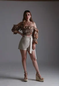 Paulina H., edecán AAA mexicana en Guadalajara