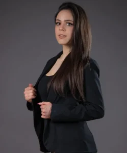 Sofía V., edecán AAA mexicana en CDMX