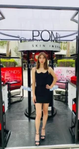 Susane M., edecán AAA mexicana en CDMX